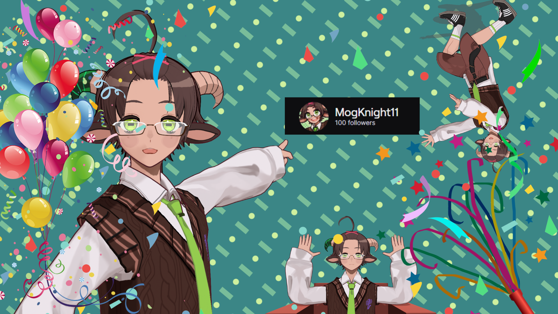 Mog 100 Follwers Celebration Image