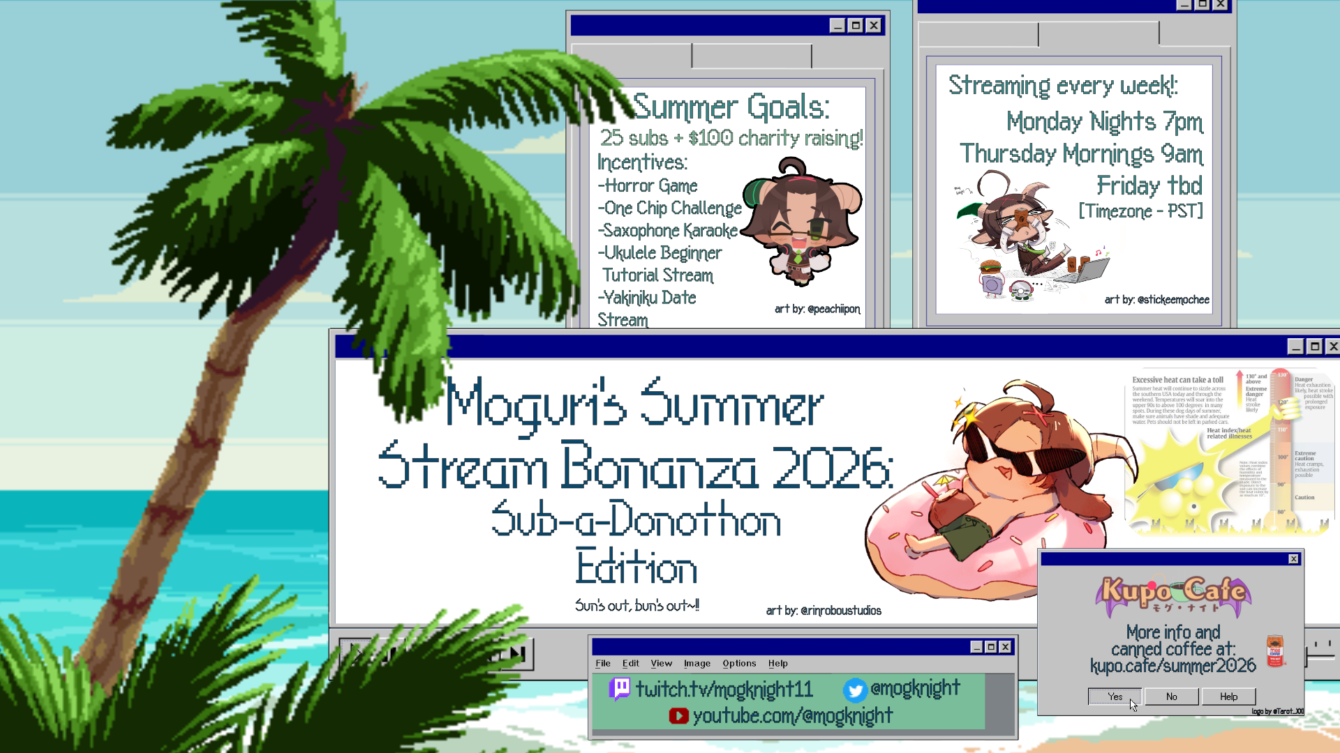 Mog's Summer Bonanza 2026 Advertisement