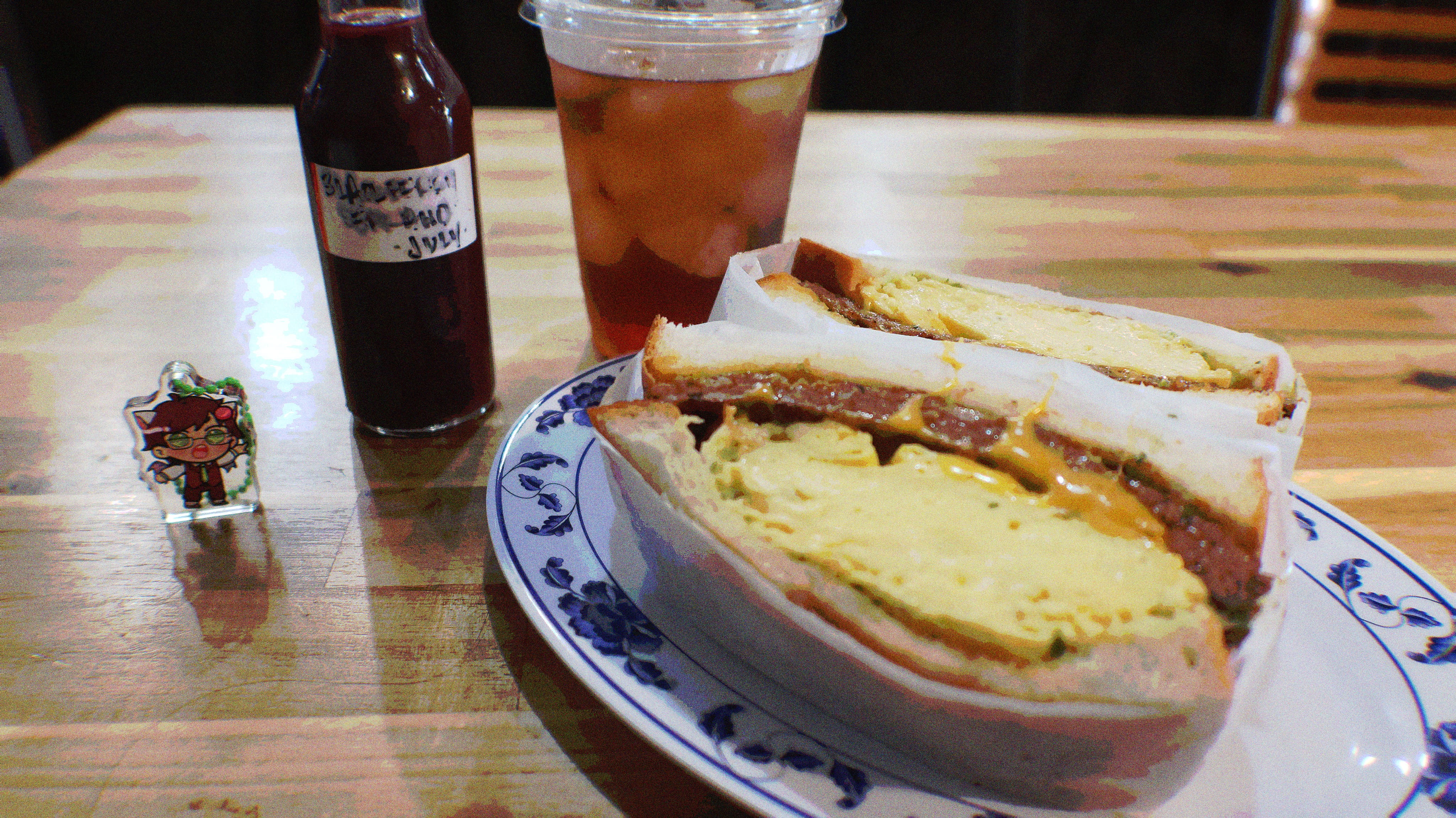 Longanisa Sando from Milk Belly