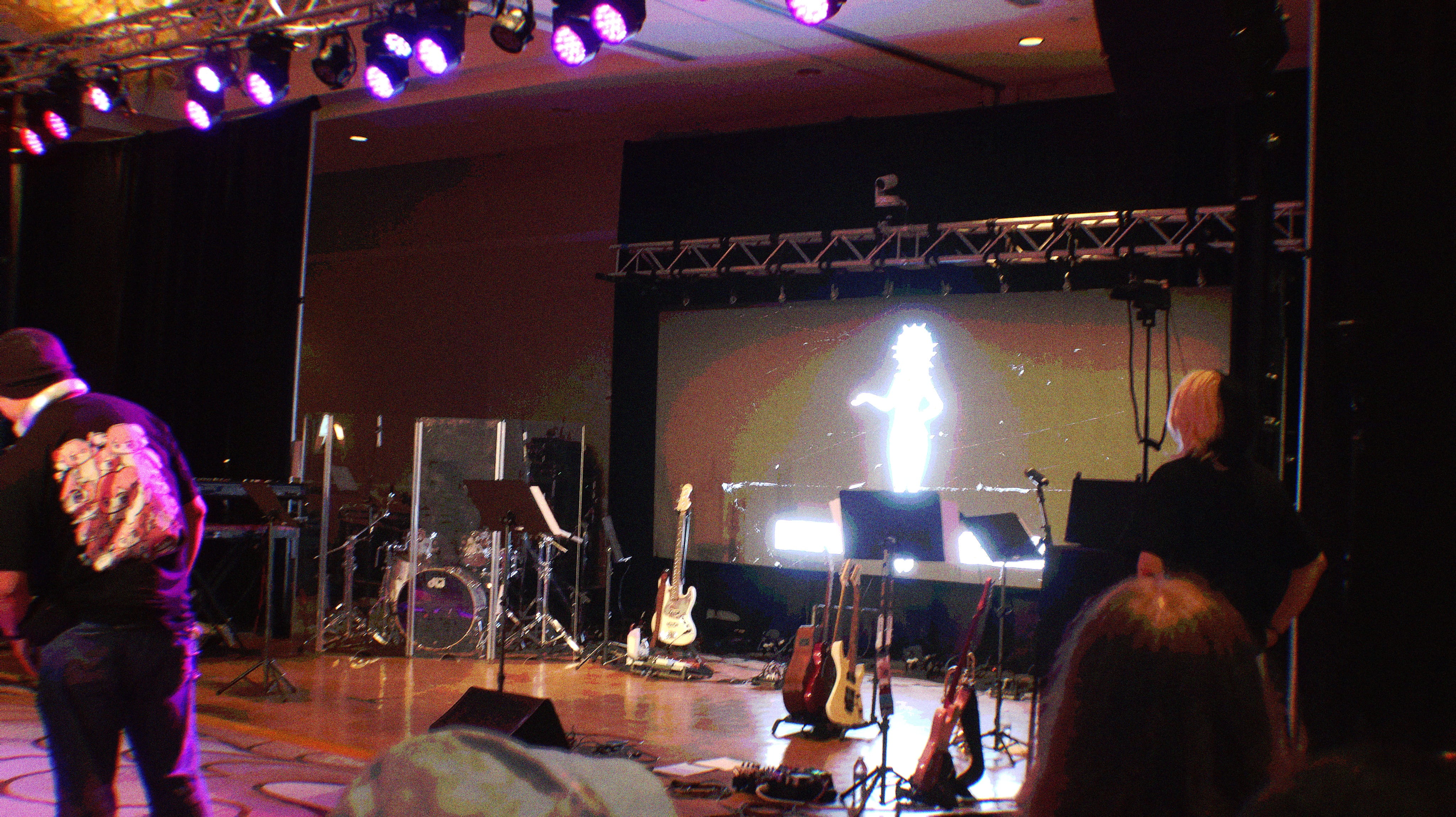 Offkai Relay Concert with a live house band